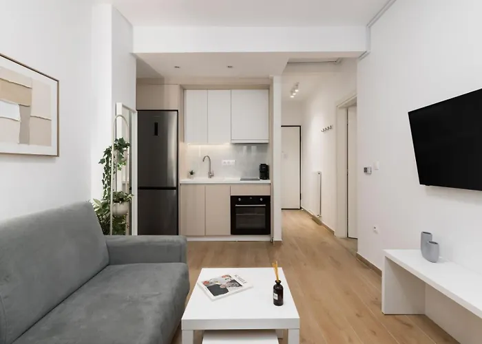 아파트 Honey Oak & Cream Patio By Nest *